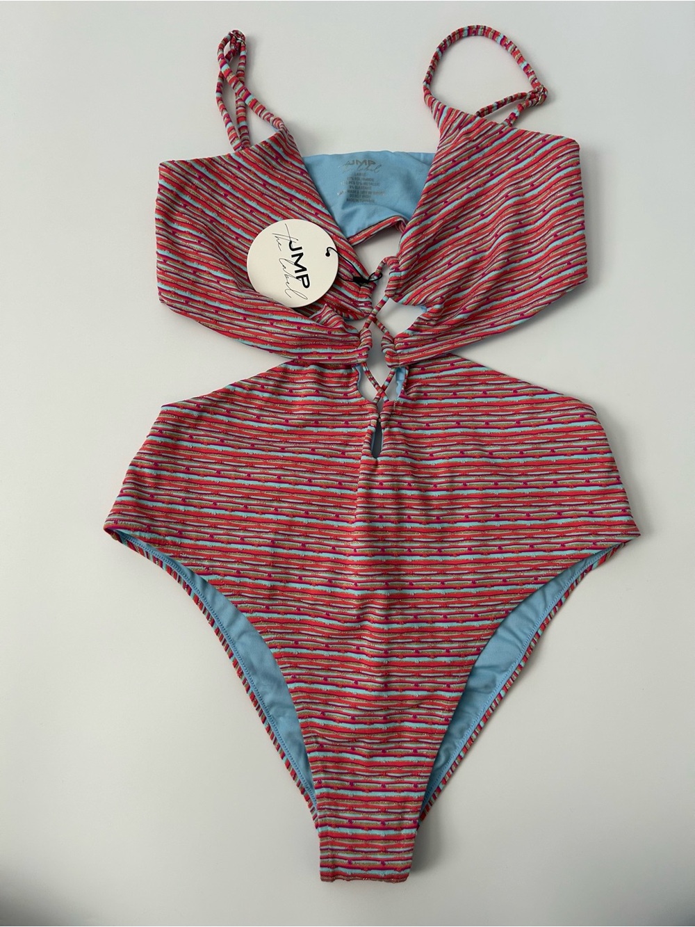 NWT JMP the Label Kingston One Piece
Monokini
Swimsuit
Fiesta
Corset
Cheeky
L